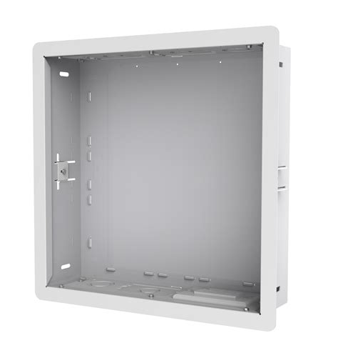 electric boxes at acoustical partitions|recessed electrical box protection.